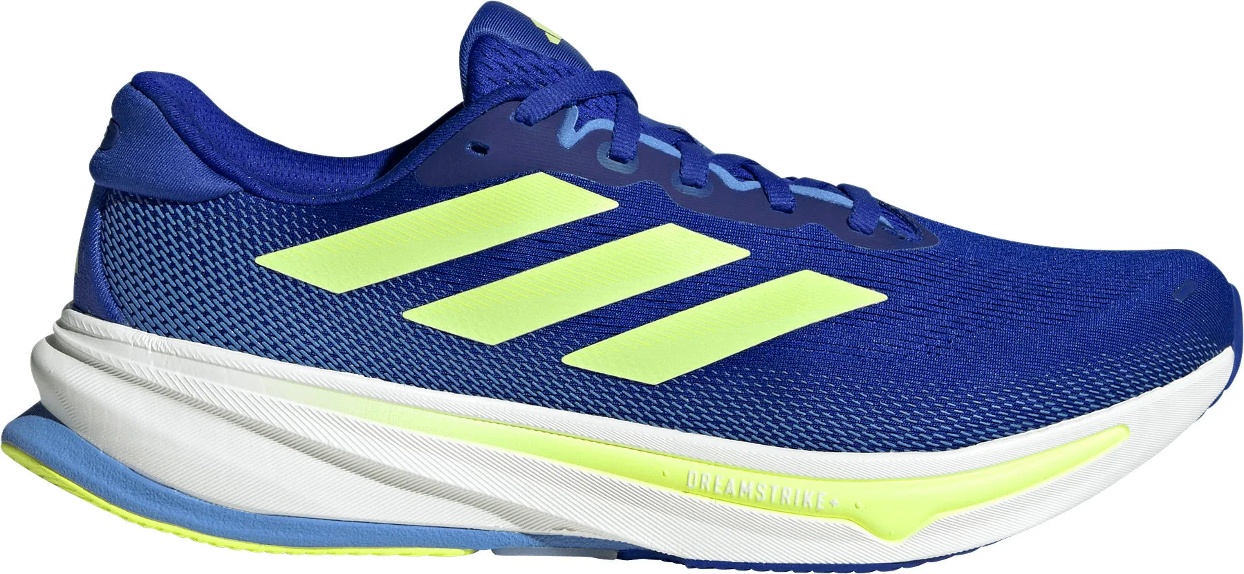 Soft Material Impact Resistant Cushioning adidas Supernova Rise 2 Mens Running Shoes - Blue