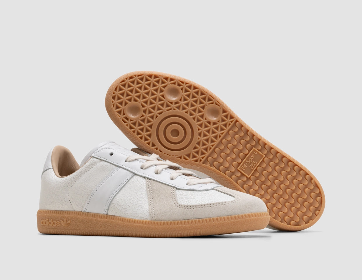 adidas Originals BW Army Lux Footwear White / Footwear White - Gum Reinforced Eyestay Simple Comfort