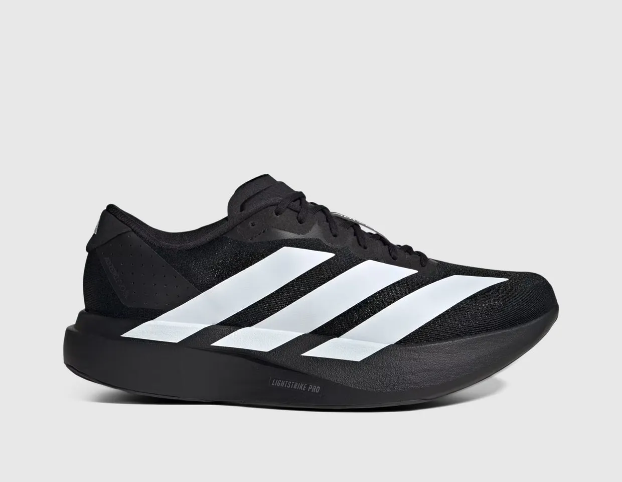 adidas Adizero Evo SL Core Black / Cloud White - Core Black padded - sole running gear Lightweight Support