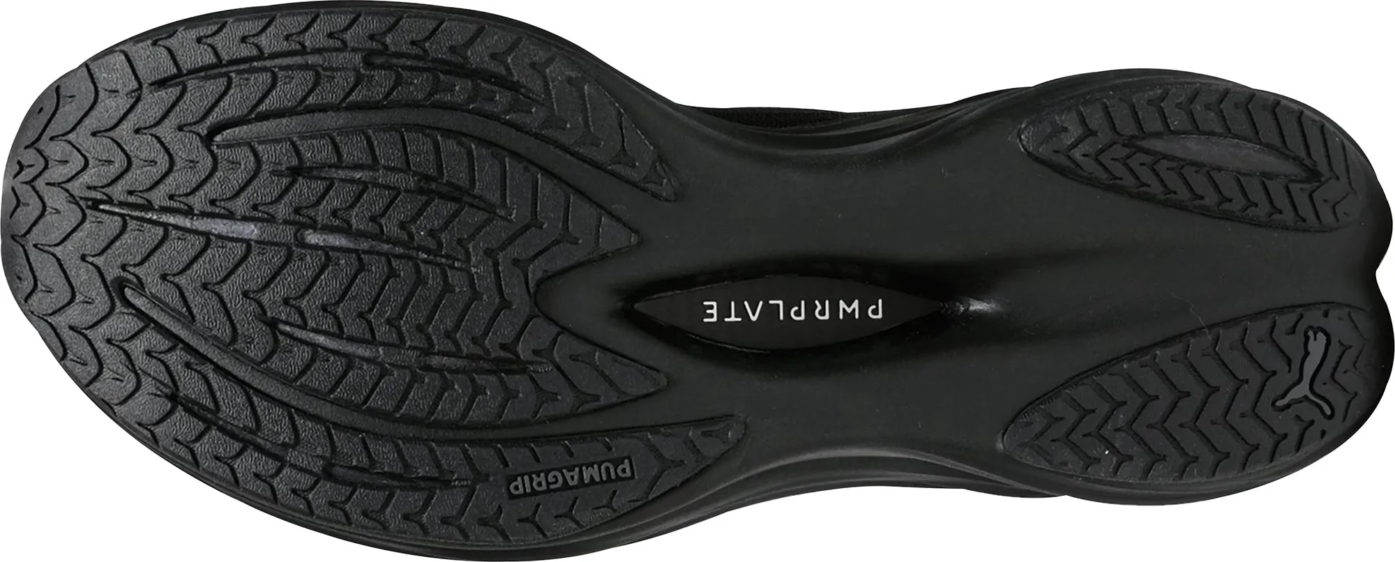 Quick Lace System Walk Utility Puma Deviate Nitro 3 WIDE FIT Mens Running Shoes - Black