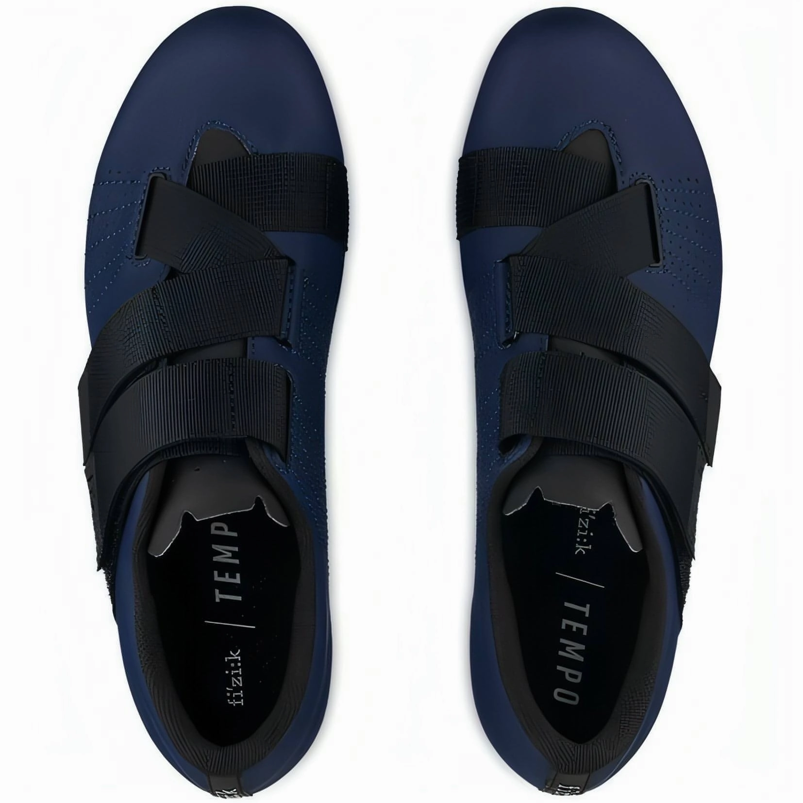 Lean Build Fizik R5 Tempo PowerStrap Mens Road Cycling Shoes - Navy