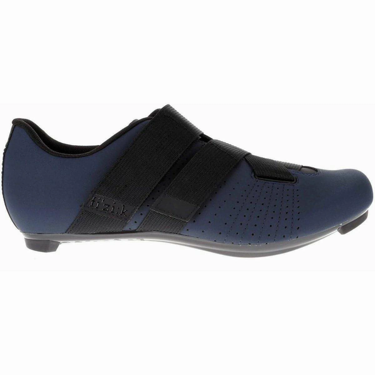 padded insole Fizik R5 Tempo PowerStrap Mens Road Cycling Shoes - Navy
