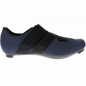 Adaptive stability Fizik R5 Tempo PowerStrap Mens Road Cycling Shoes - Navy