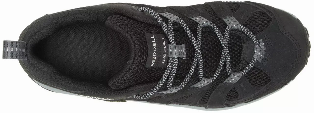 Merrell Alverstone 2 GORE-TEX Womens Walking Shoes - Black Max Support