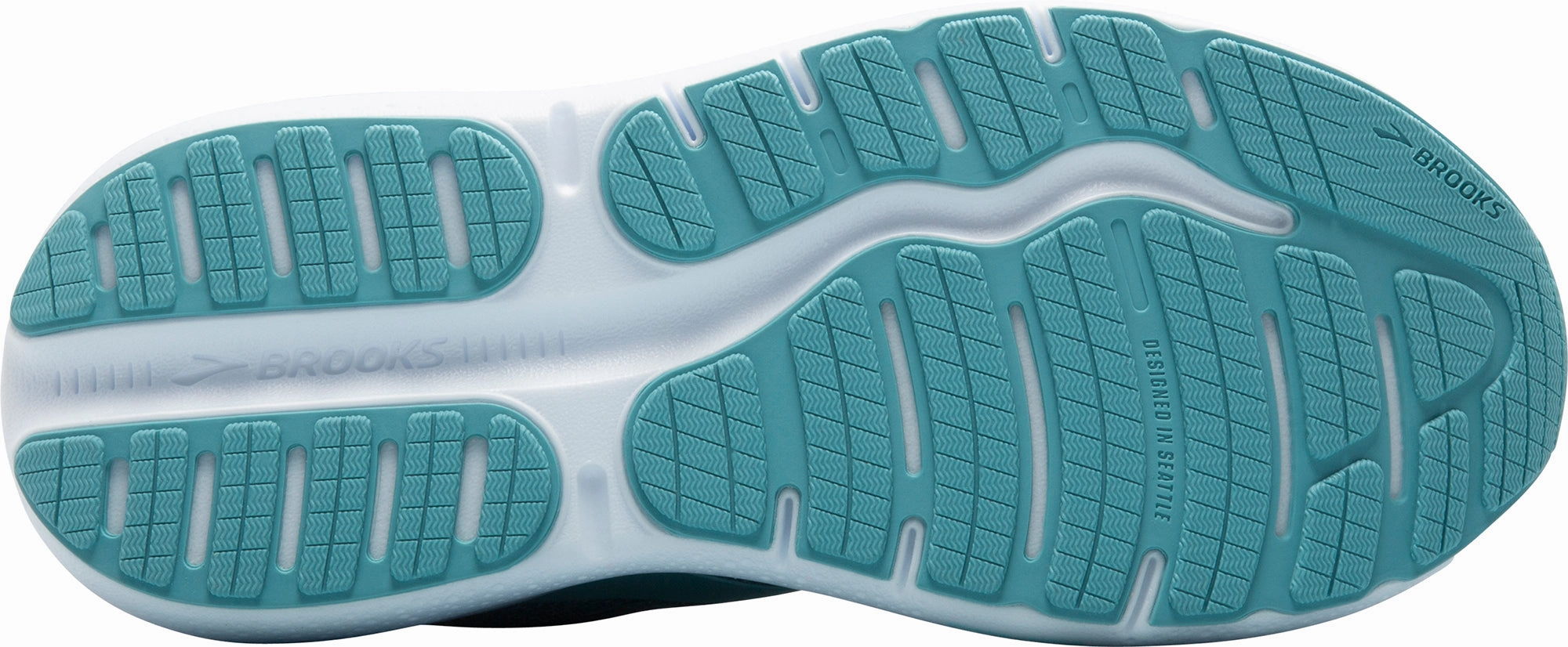 Brooks Ghost Max 2 Womens Running Shoes - Blue Impact-absorbing fit Work Travel