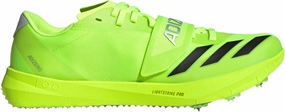 adidas Adizero Triple Jump / Pole Vault Field Event Spikes - Yellow Ankle Guard Motion Track