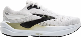 Brooks Ghost Max 3 WIDE FIT (2E) Mens Running Shoes - White Active Look
