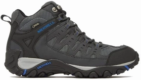 Merrell Accentor Sport Mid GORE-TEX Mens Walking Boots - Black Anti-Fatigue Support