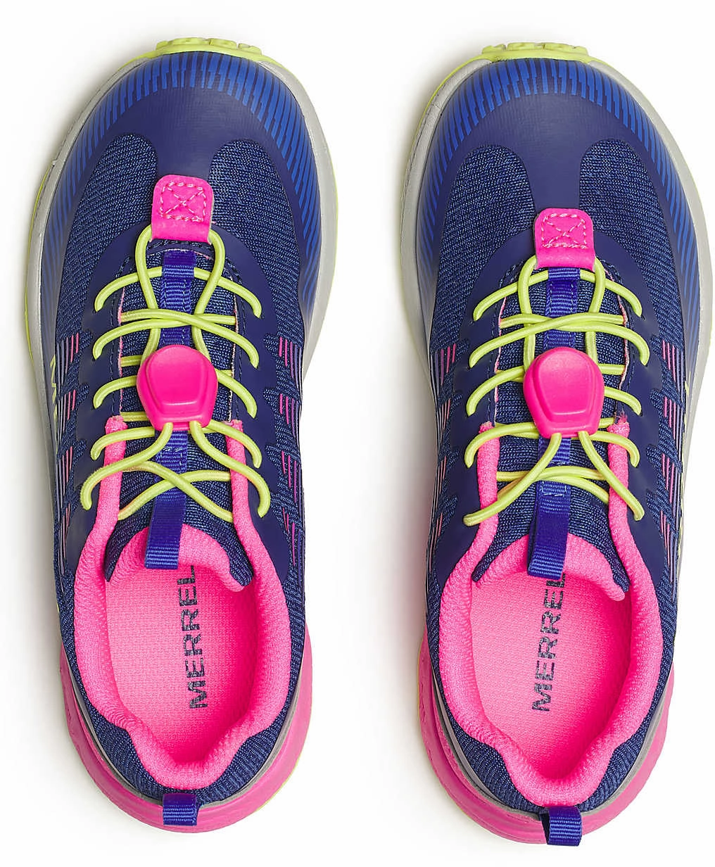 Merrell Agility Peak Junior Walking Shoes - Blue Highland Path