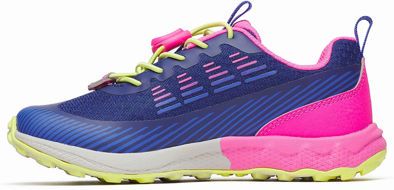 Merrell Agility Peak Junior Walking Shoes - Blue Outdoor Travel Trekking Path