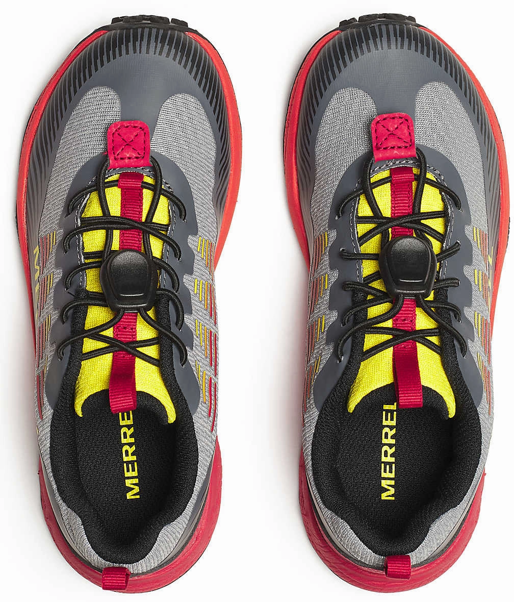 Merrell Agility Peak Junior Walking Shoes - Grey Performance Flex Mountain adventure