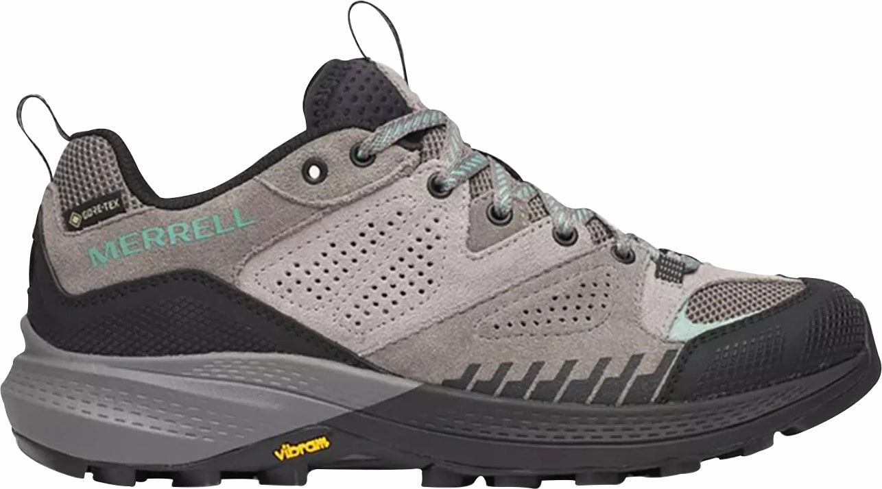 Scenic Trek Trail Protection System Merrell Capra 2 GORE-TEX Womens Walking Shoes - Grey