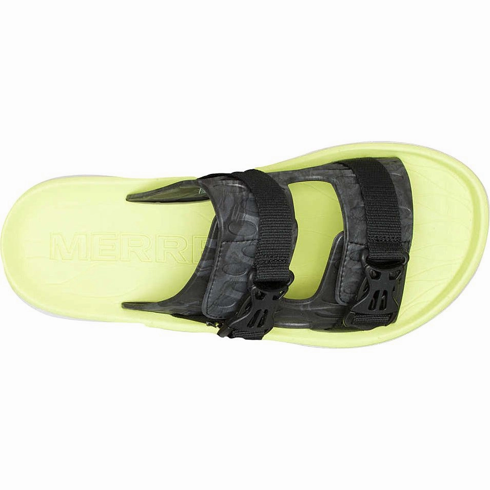 Merrell Hut Ultra Wrap Mens Sandals - Black Cold Proof All Day Support