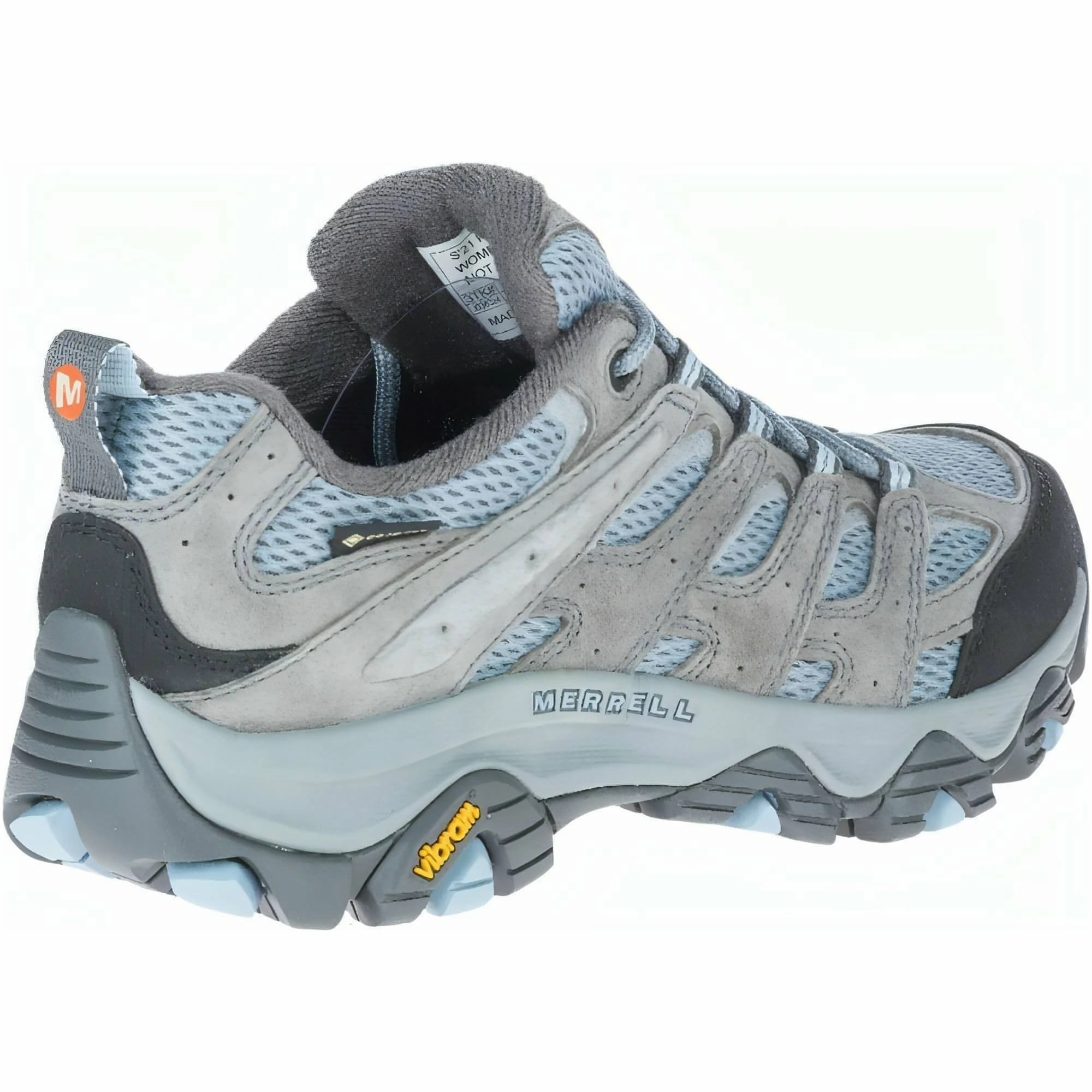Merrell Moab 3 GORE-TEX Womens Walking Shoes - Blue Comfortable Trek Slope Support