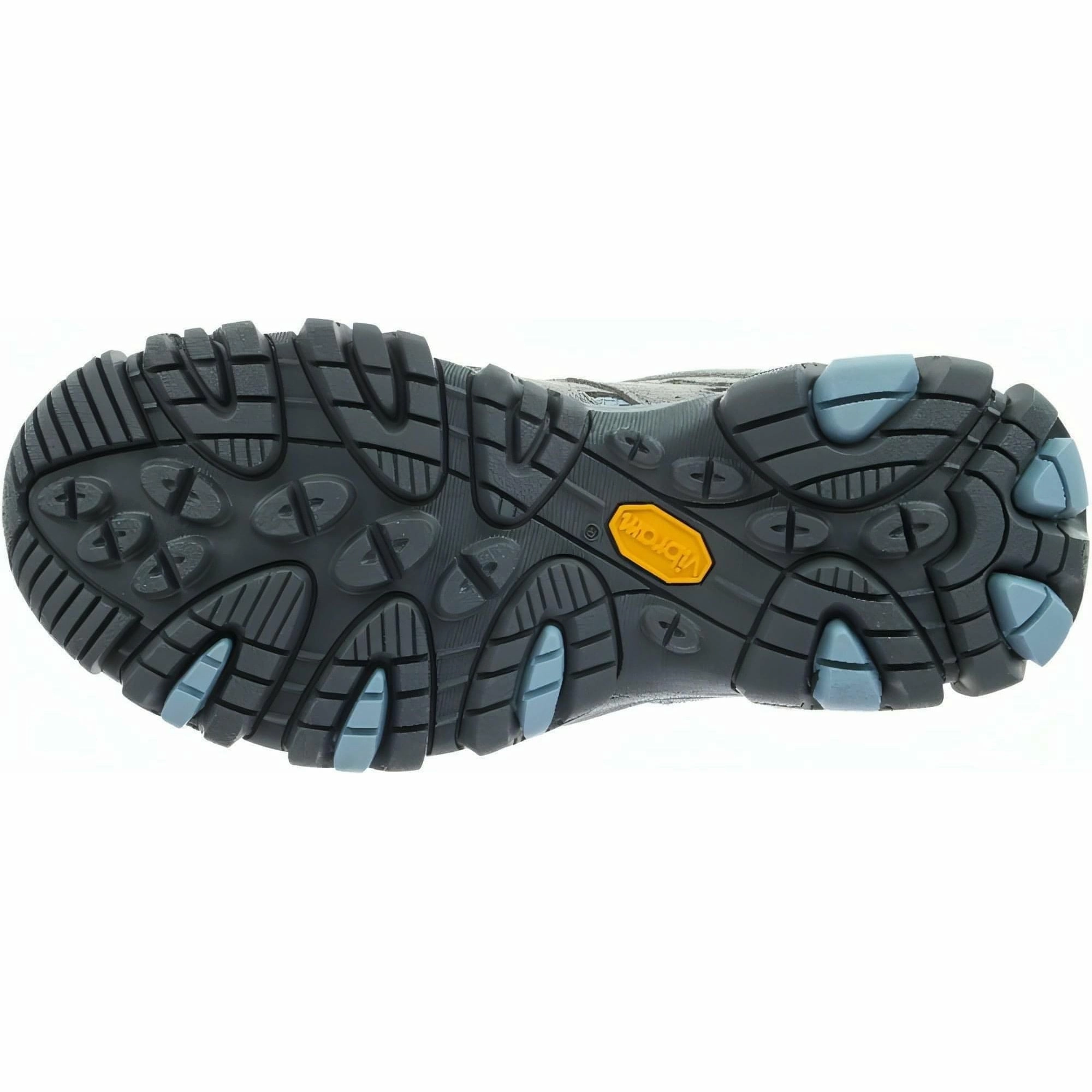 Merrell Moab 3 GORE-TEX Womens Walking Shoes - Blue Trail Ready mud proof