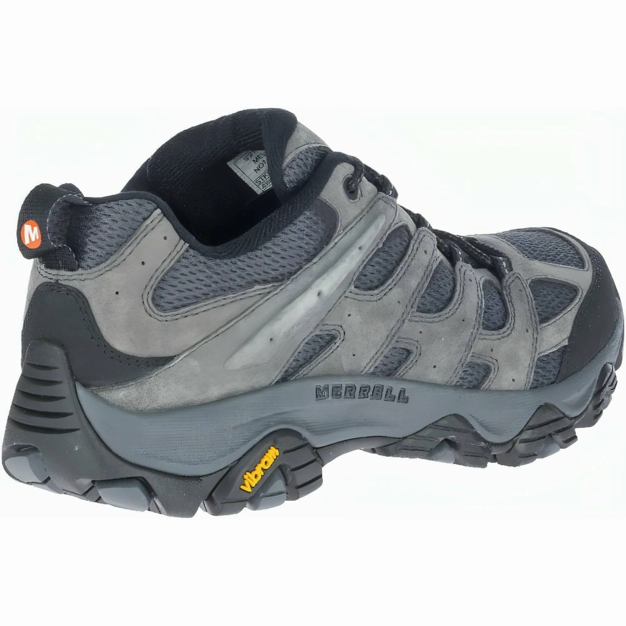 Merrell Moab 3 Mens Walking Shoes - Grey Foot alignment