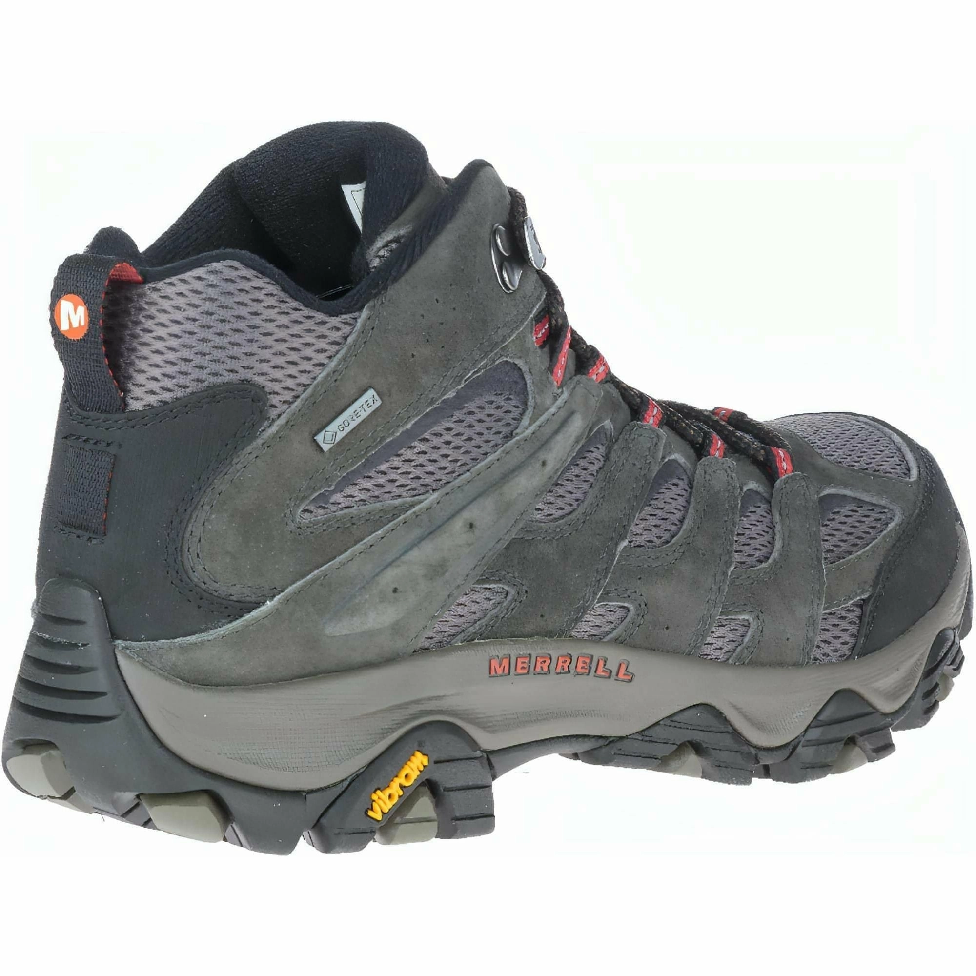 Resistant Boots Merrell Moab 3 Mid GORE-TEX Mens Walking Boots - Grey