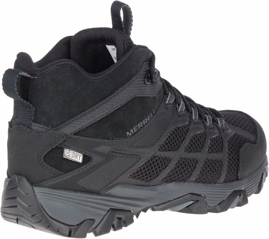 Merrell Moab FST 2 Ice  Thermo Womens Walking Boots - Black Fast Hiking Slick Surface