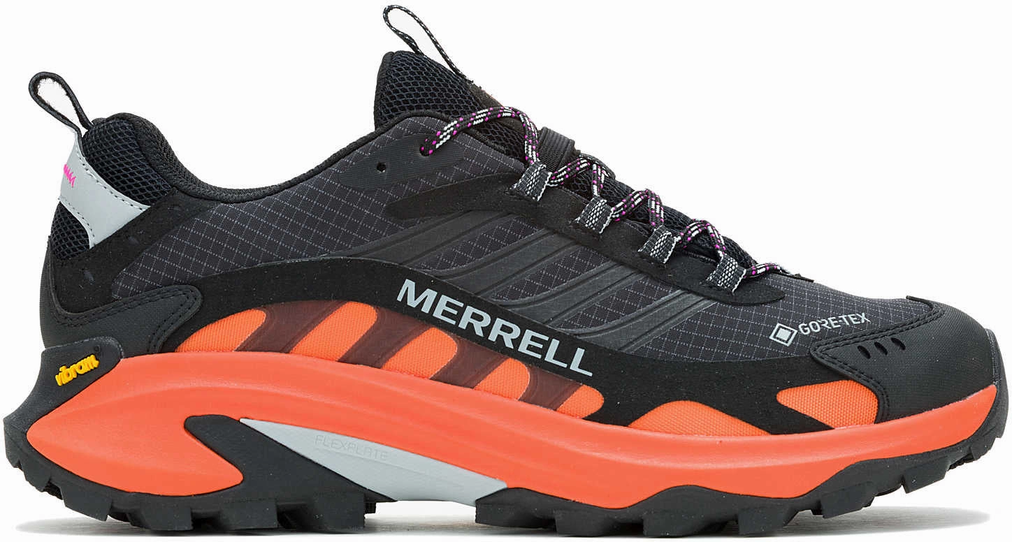 Merrell Moab Speed 2 GORE-TEX Mens Walking Shoes - Black Arch Stability
