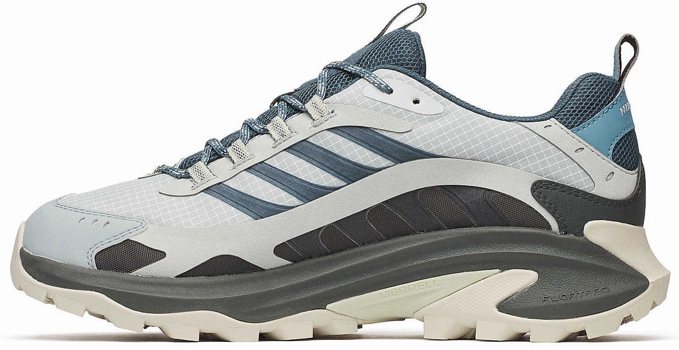 Merrell Moab Speed 2 GORE-TEX Mens Walking Shoes - Blue Trail Ready Support