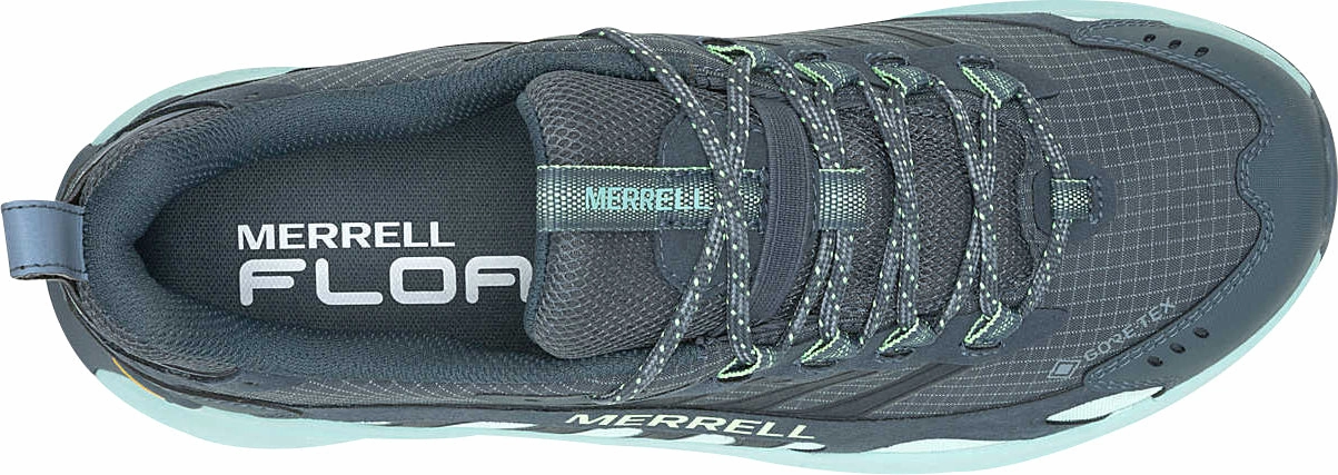Air Flow Padded Tongue Merrell Moab Speed 2 GORE-TEX Mens Walking Shoes - Grey
