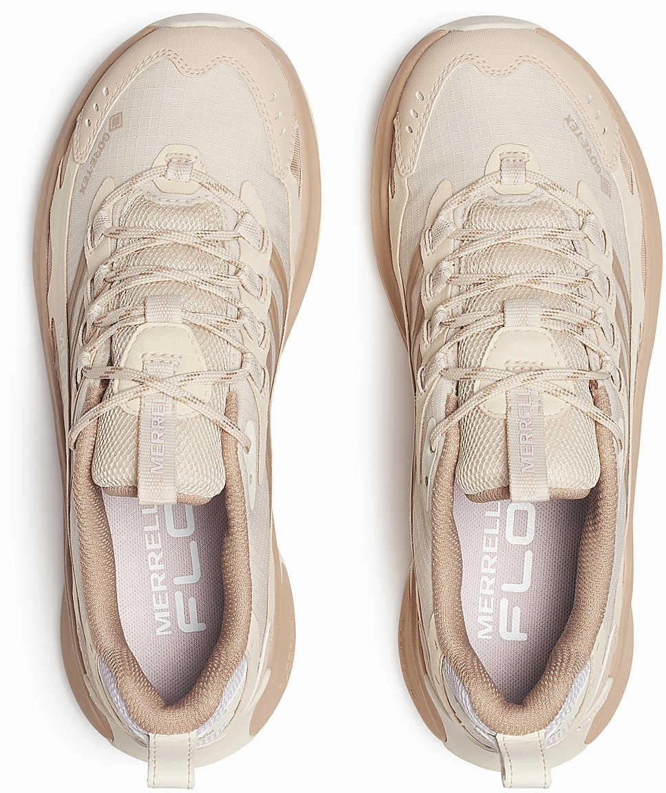 Merrell Moab Speed 2 GORE-TEX Womens Walking Shoes - Beige Quick Traction