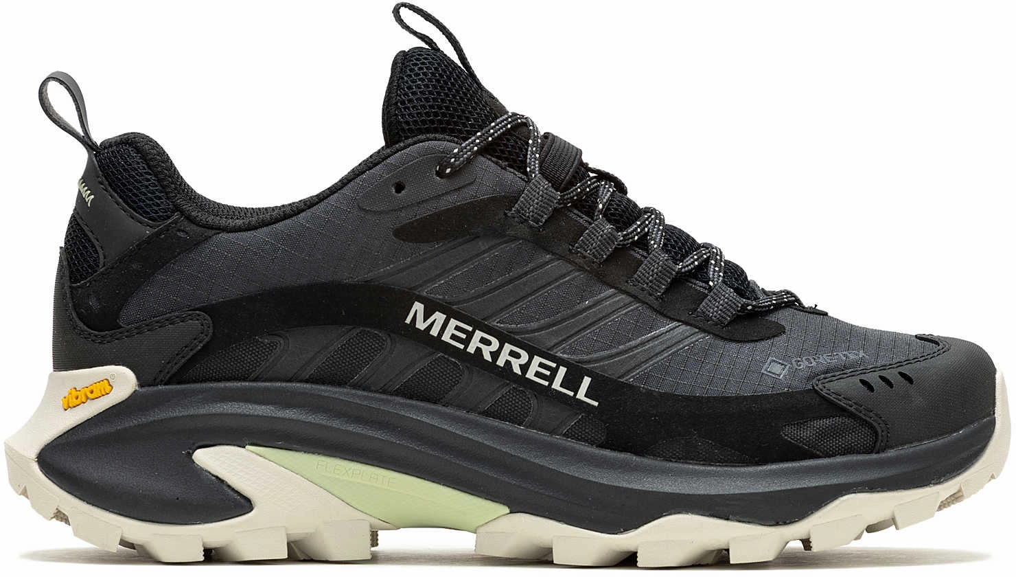 Merrell Moab Speed 2 GORE-TEX Womens Walking Shoes - Black Comfort Hiking Trail Fit