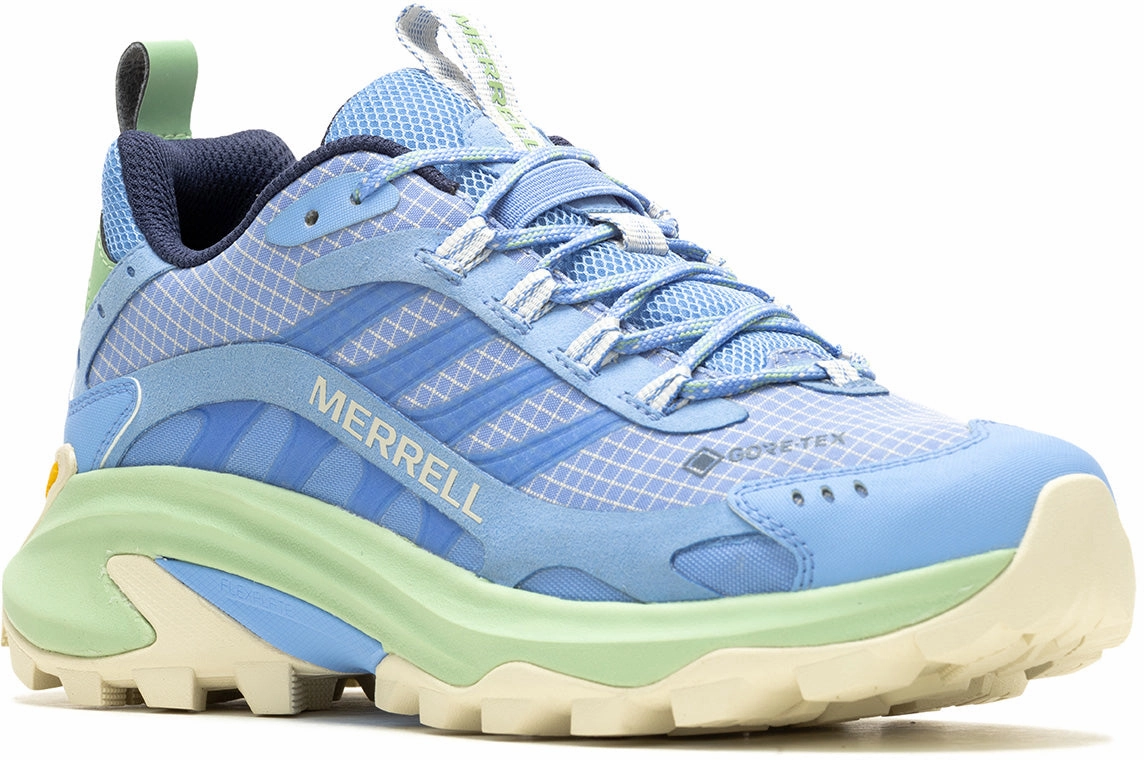 Merrell Moab Speed 2 GORE-TEX Womens Walking Shoes - Blue Everyday Use Back Country