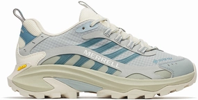 Merrell Moab Speed 2 GORE-TEX Womens Walking Shoes - Blue Wilderness Use Sturdy Trekking
