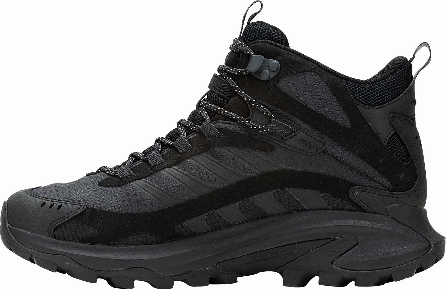 Merrell Moab Speed 2 Mid GORE-TEX Mens Walking Boots - Black Dust Guard