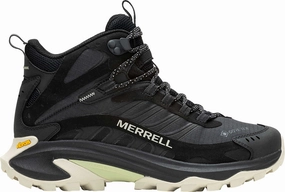 Merrell Moab Speed 2 Mid GORE-TEX Womens Walking Boots - Black Secure Hold