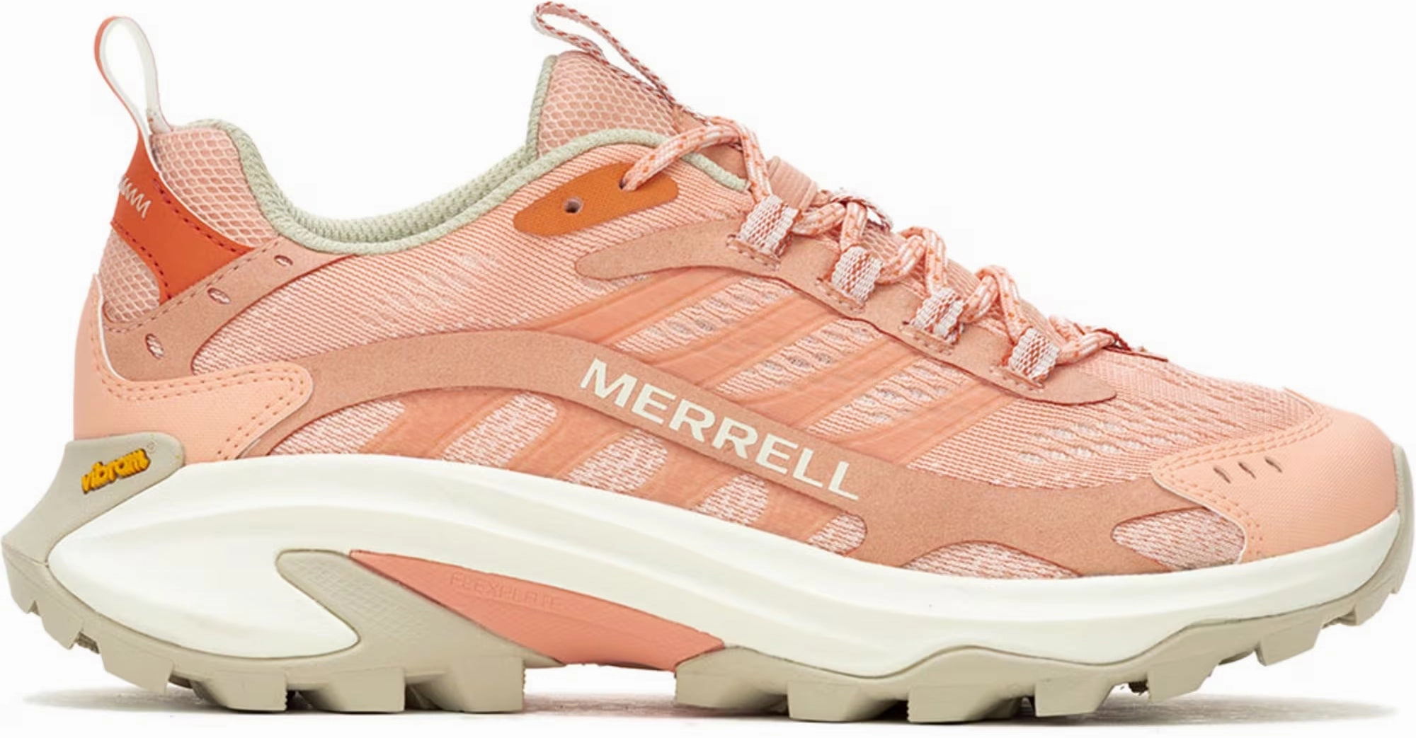 Merrell Moab Speed 2 Womens Walking Shoes - Orange Alpine Zone Footwear for Hiking