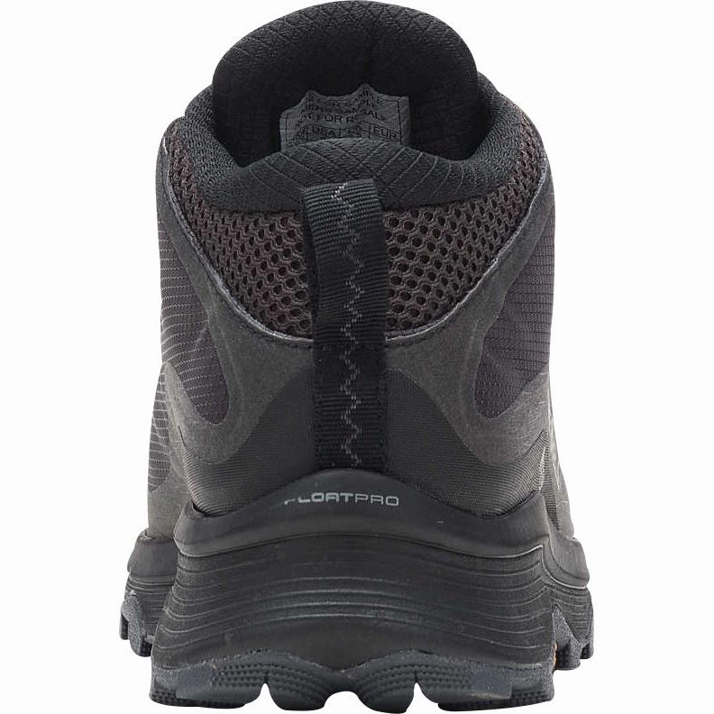Merrell Moab Speed Mid GORE-TEX Womens Walking Boots - Black Bush Walking Light Walking