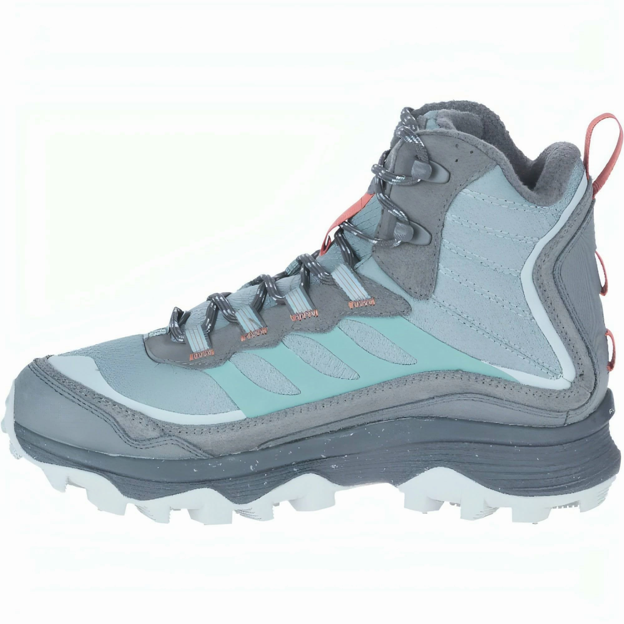 River Walk Merrell Moab Speed Thermo Mid Waterproof Womens Walking Boots - Grey