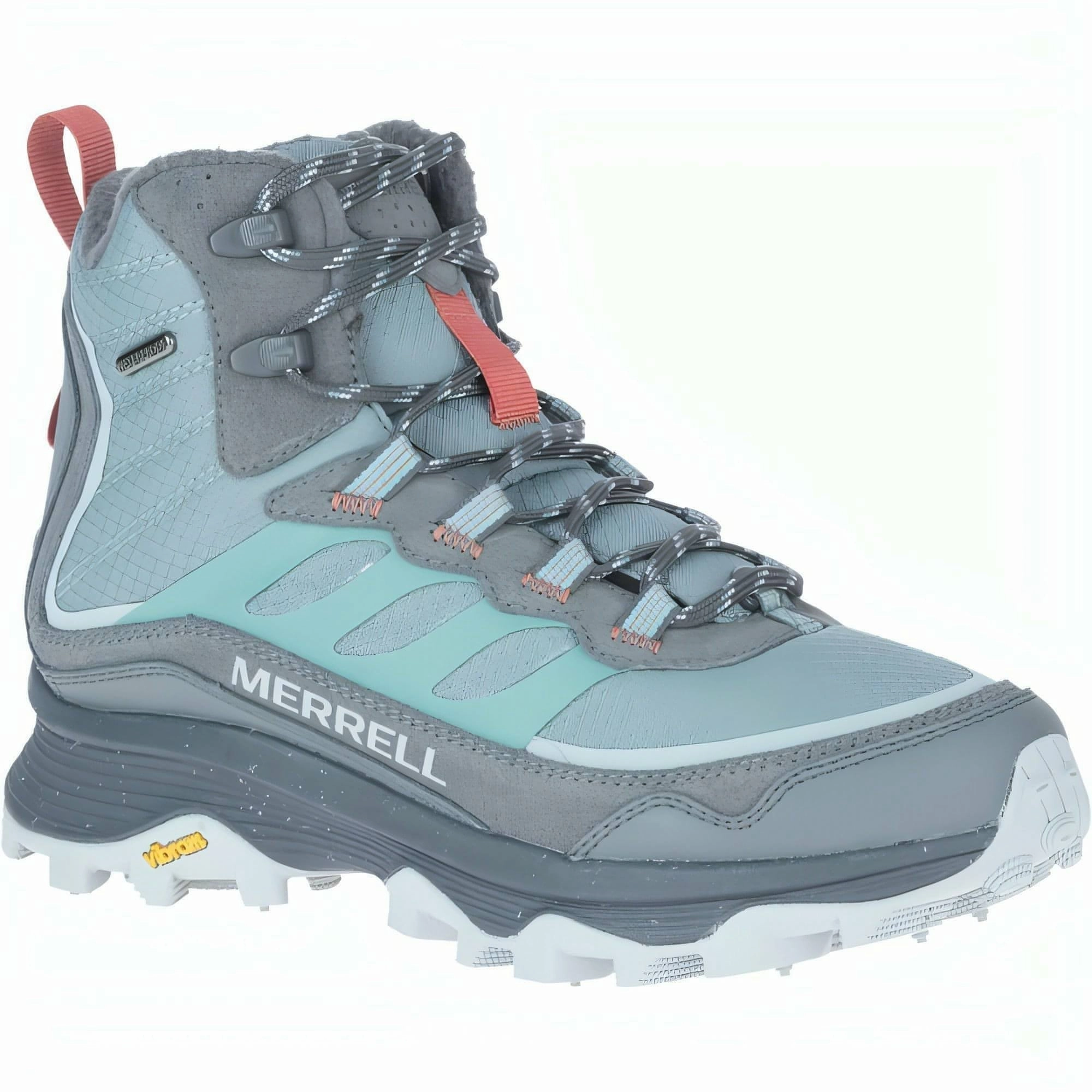 Merrell Moab Speed Thermo Mid Waterproof Womens Walking Boots - Grey Heavy Duty Support