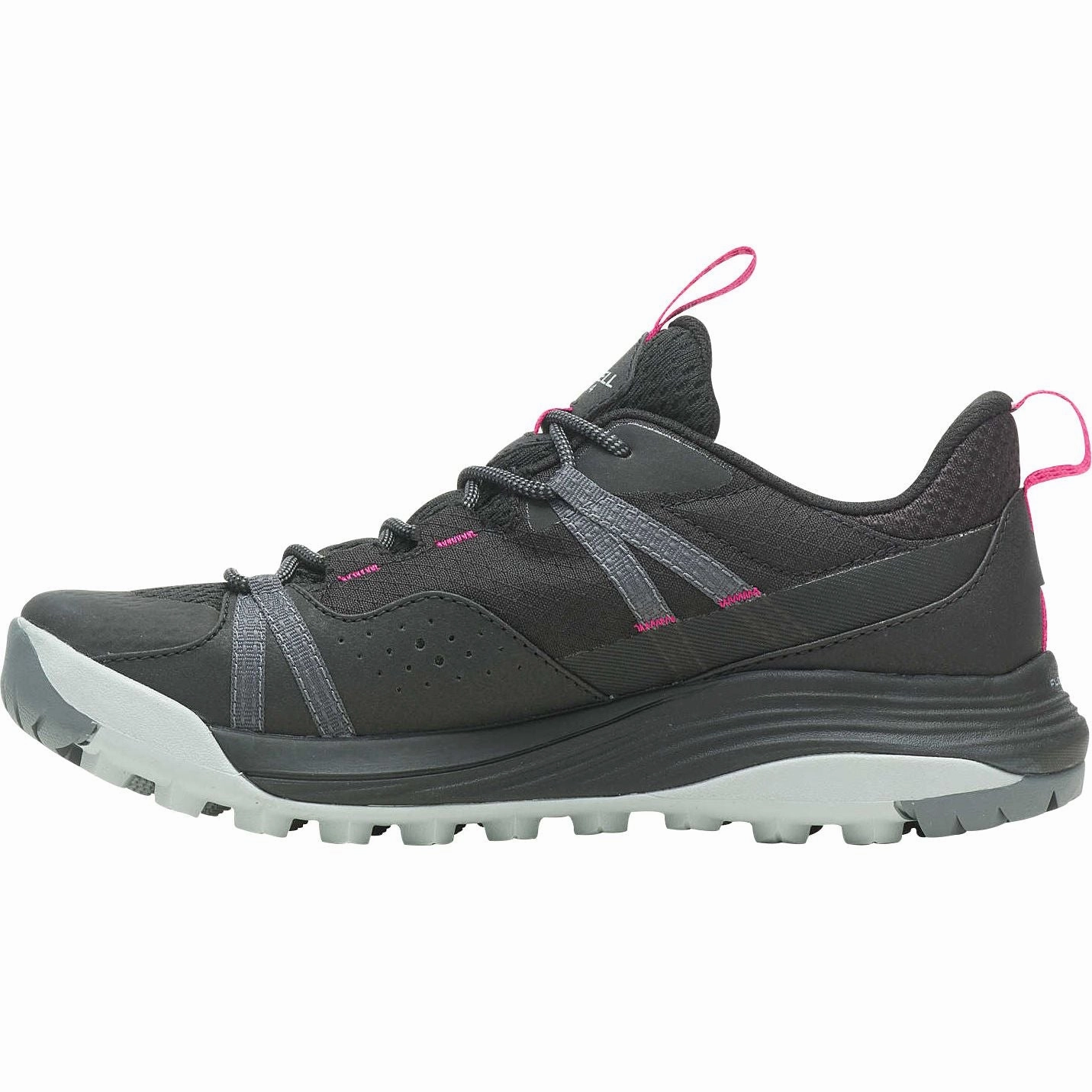 Heavy Duty Comfort Flexibility Boost Merrell Siren 4 GORE-TEX Womens Walking Shoes - Black