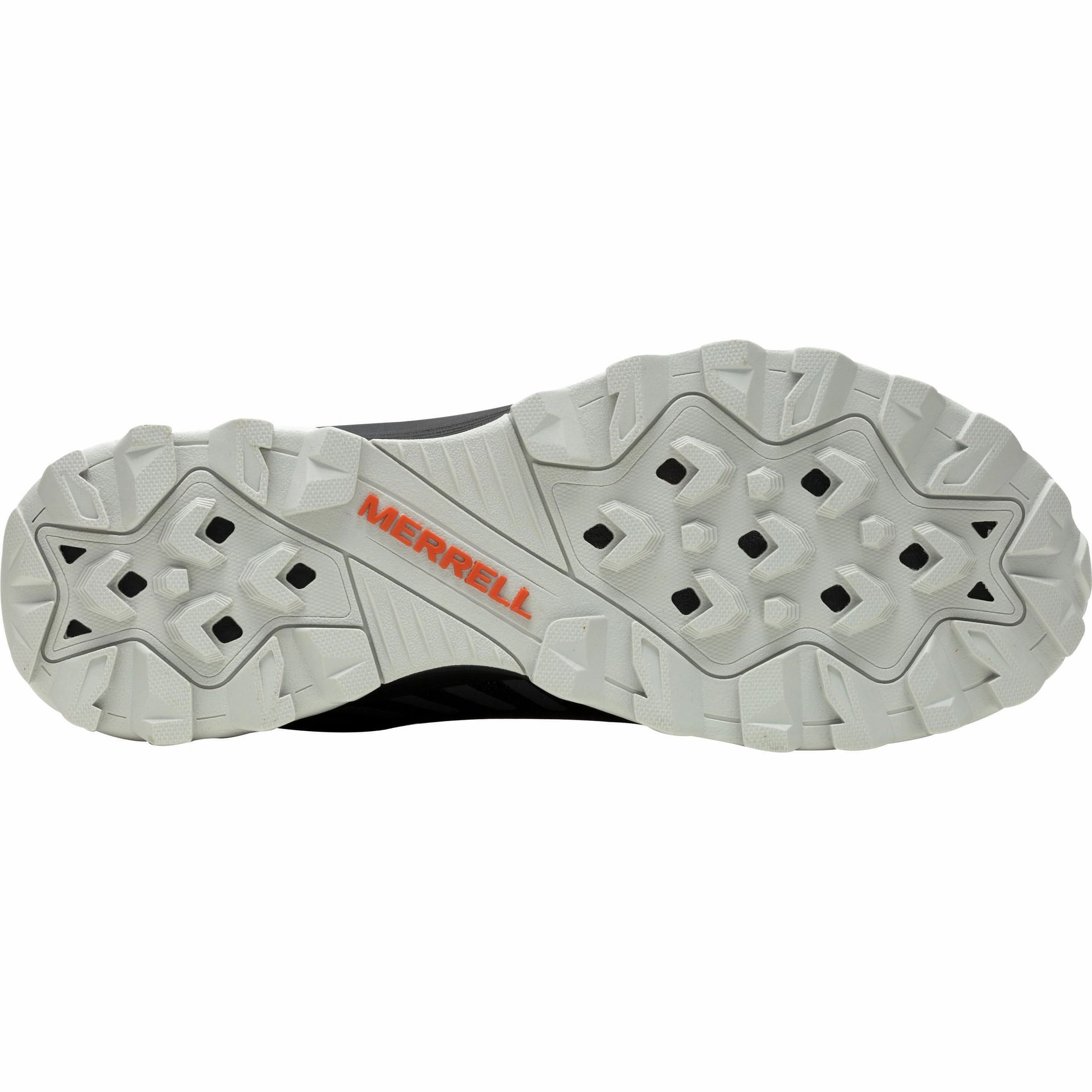 Heavy Duty Comfort Merrell Speed Eco Waterproof Mens Walking Shoes - Grey
