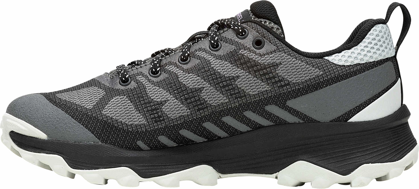 Merrell Speed Eco Waterproof Womens Walking Shoes - Grey Outdoor Endurance Trail Toughness