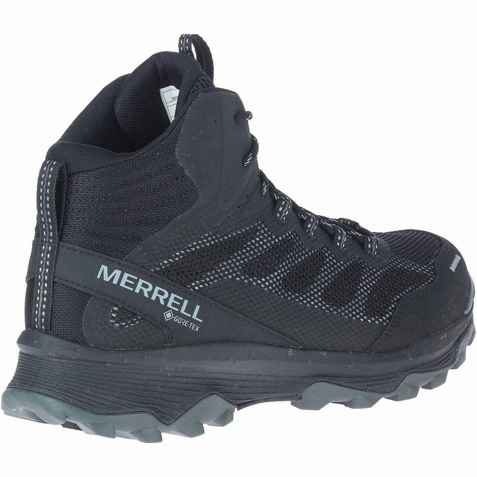 Merrell Speed Strike Mid GORE-TEX Mens Walking Boots - Black Low Temperature Foot Arch