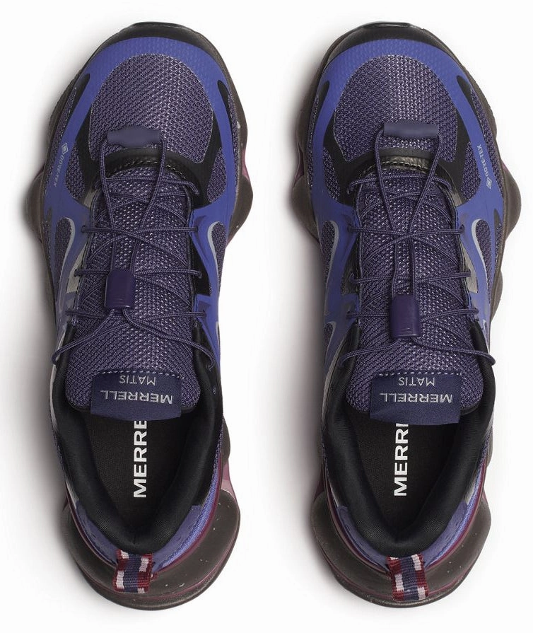 Active Performance All Season Trekking Merrell Speedarc Matis GORE-TEX Womens Walking Shoes - Blue