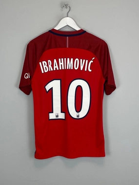 2016/17 PSG IBRAHIMOVIC #10 AWAY SHIRT (M) NIKE Simple Aesthetic