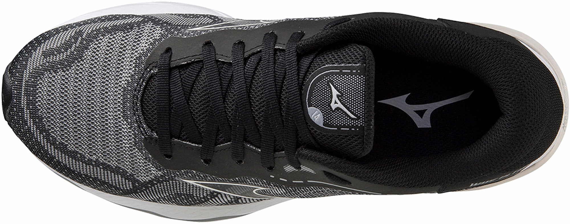 PU midsole Season Ready Mizuno Wave Ultima 14 Womens Running Shoes - Black