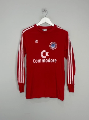 Low Friction Texturing 1989/91 BAYERN MUNICH L/S HOME SHIRT (M) ADIDAS