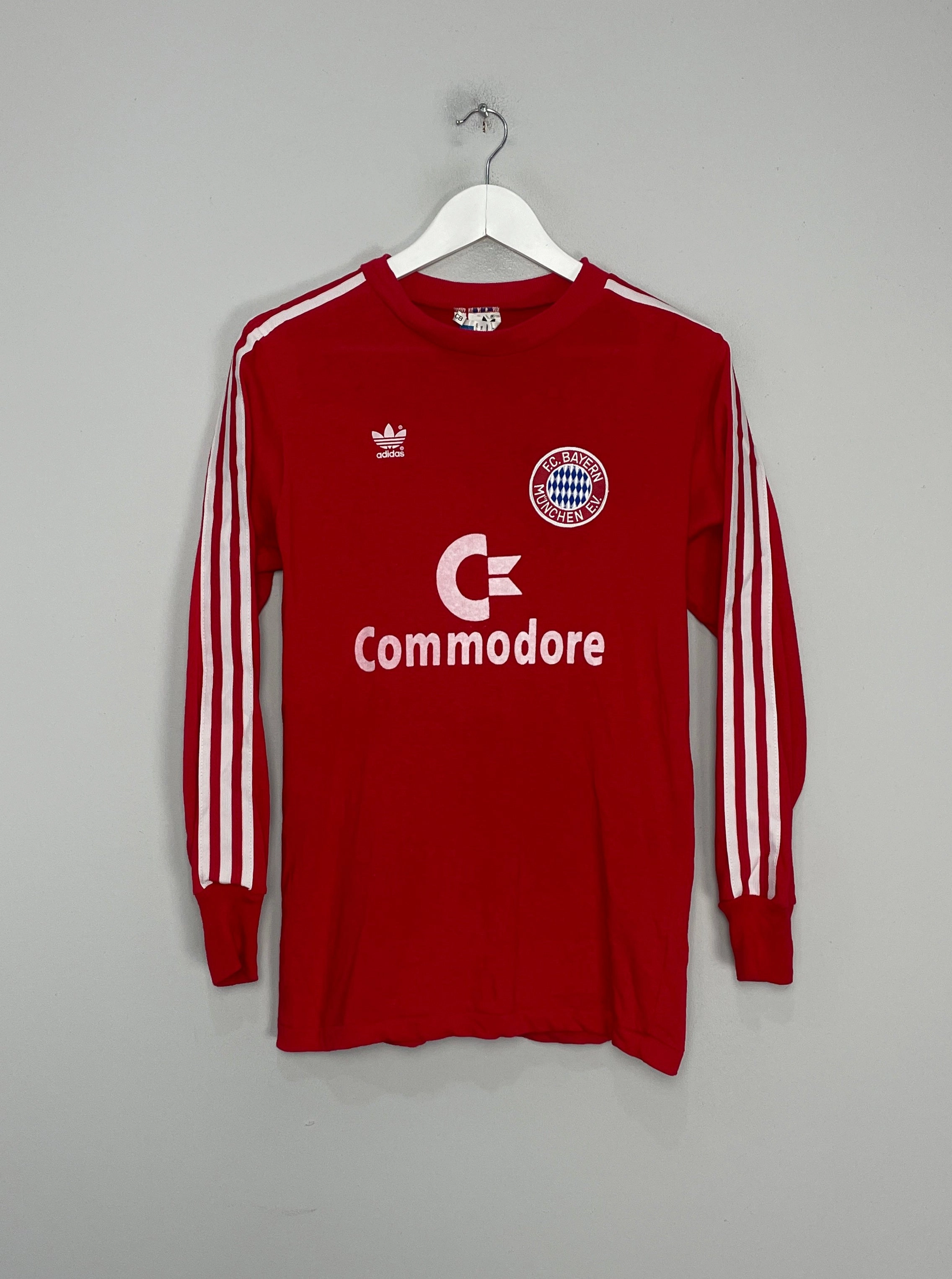 Low Friction Texturing 1989/91 BAYERN MUNICH L/S HOME SHIRT (M) ADIDAS