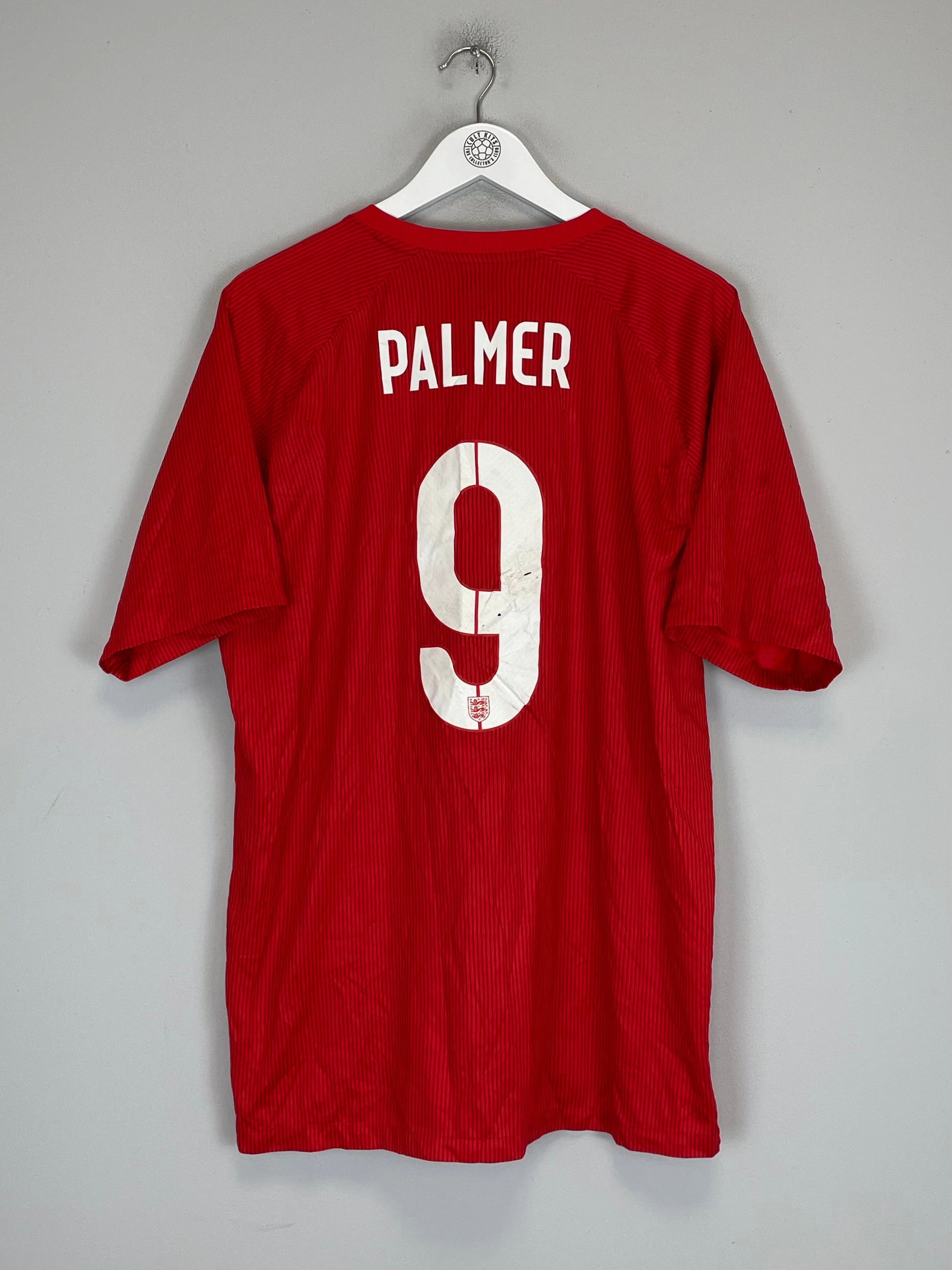 2014/15 ENGLAND PALMER #9 AWAY SHIRT (XL) NIKE Tensile Strength Fabric Urban Flex