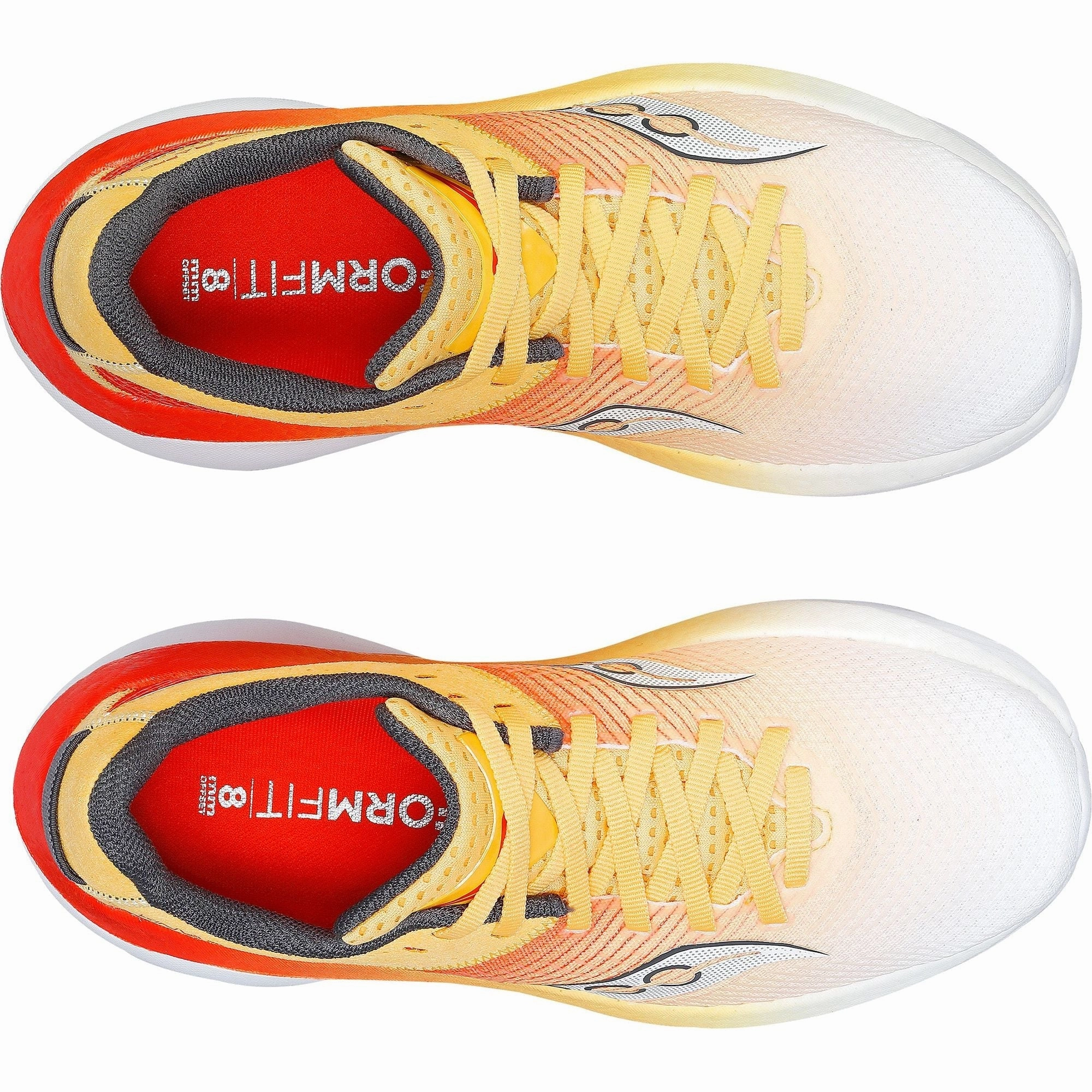 Saucony Kinvara Pro Womens Running Shoes - Yellow Recycled Rubber Sole