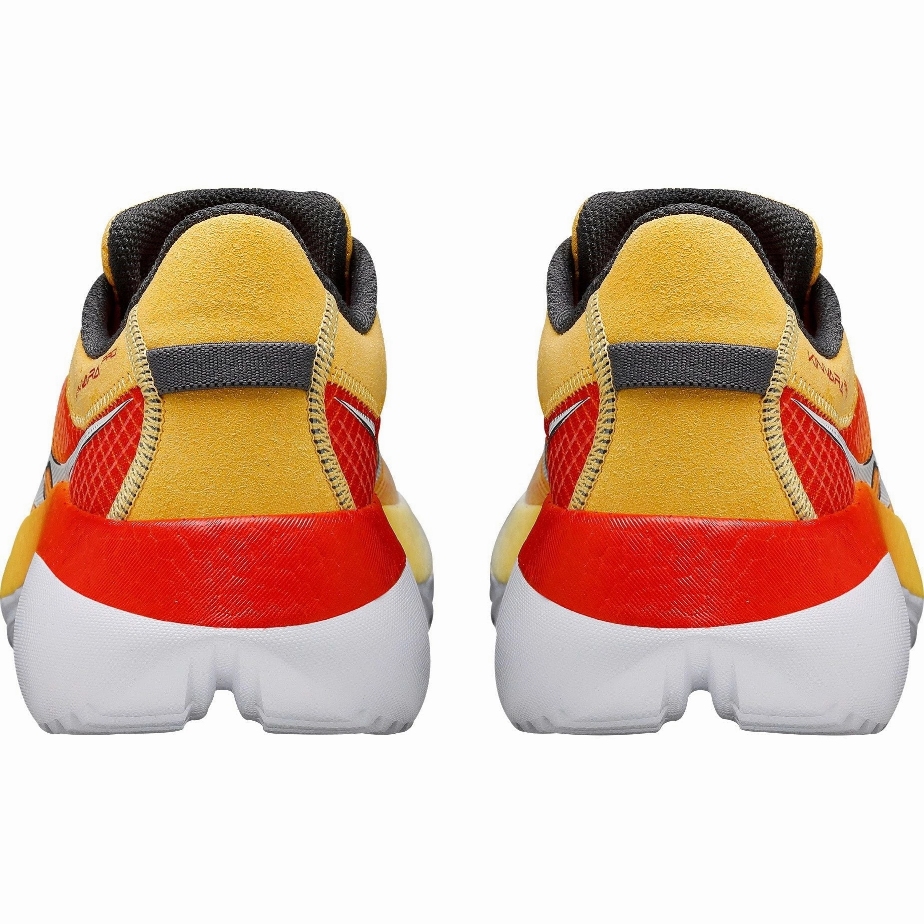 Wicking Inner Sleeve Multi Density Cushioning Saucony Kinvara Pro Womens Running Shoes - Yellow