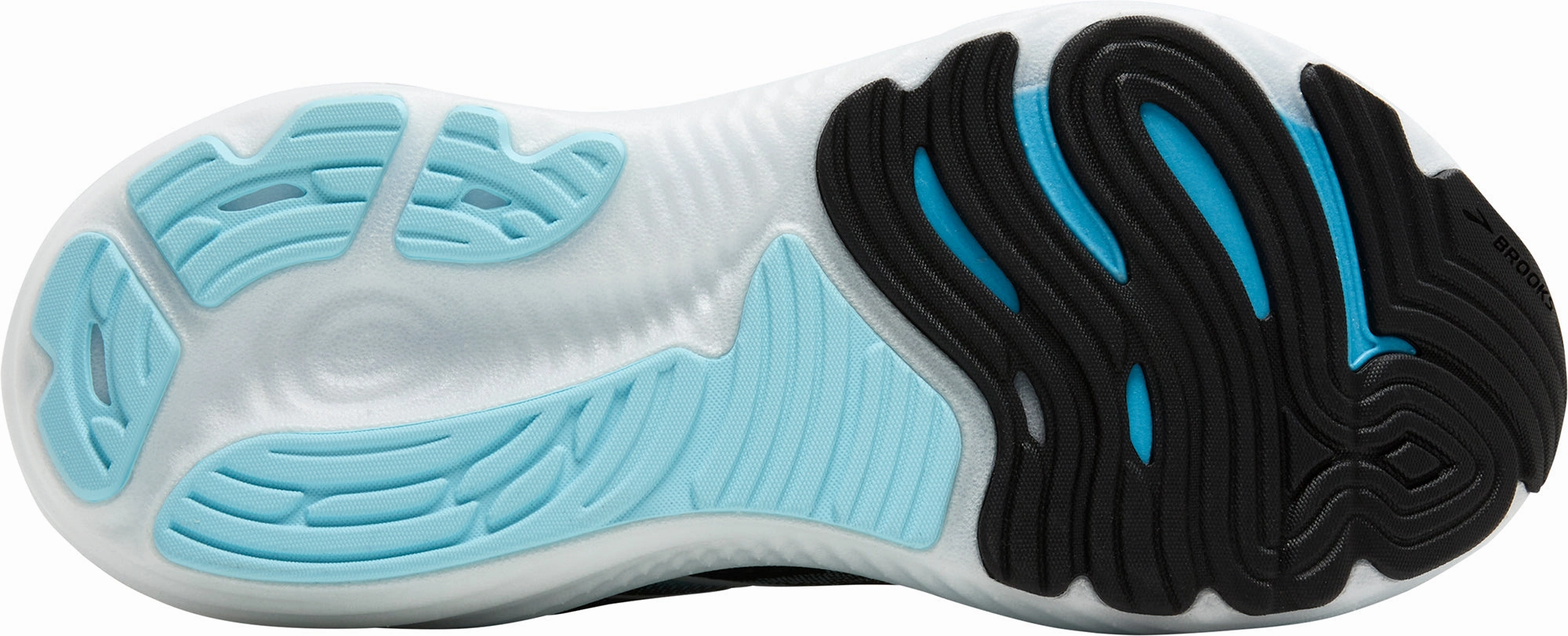 Brooks Glycerin GTS 22 Mens Running Shoes - Black Breathable Elastic Gusset Tongue