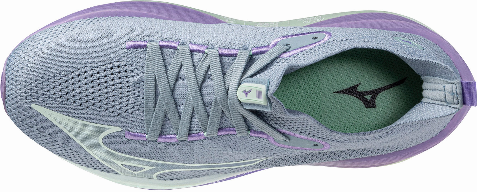 Mizuno Neo Vista Womens Running Shoes - Grey Lean Profile