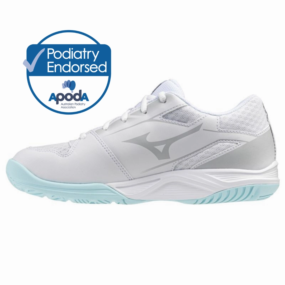 Ventilated Hollow Heel Mizuno Stealth Star 3 Kids Netball Shoes